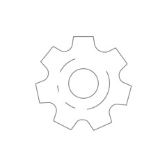 gear icon stock illustration design