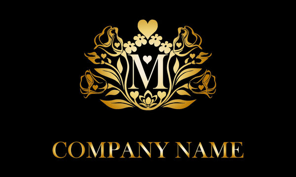 Modern M Logotype For Luxury Branding Initial M Letter Business Logo Design  Vector Stock Illustration - Download Image Now - iStock