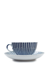 Ceramic cup for tea or coffee.