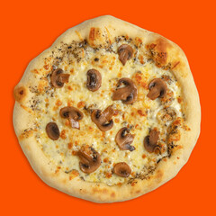 Pizza on a isolated background