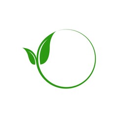 Green leaf logo