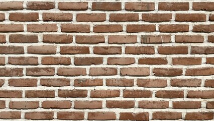 An old brick wall. Brick masonry, can be used as a texture.