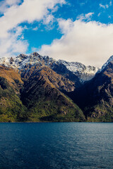 Naklejka na ściany i meble Mountain landscape in New Zealand