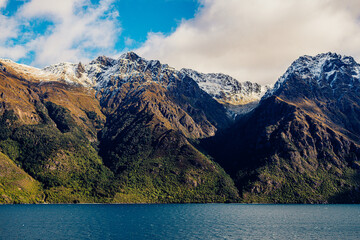 Fototapeta premium Mountain landscape in New Zealand