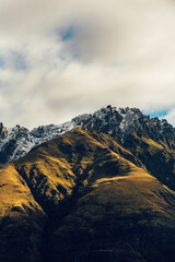 Mountain landscape in New Zealand