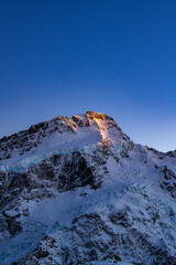 Obraz premium Mountain peak in New Zealand