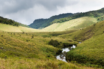 Obraz premium Horton Plains national park, Sri Lanka