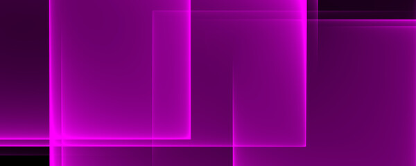 Obraz premium Abstrakter Hintergrund Banner 8K lila, Pink, Lavendel, hell, dunkel, schwarz, weiß, grau Strahl, Laser, Nebel, Streifen, Gitter, Quadrat, Verlauf