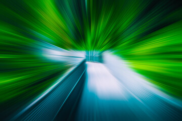 dark green blur Abstract background.