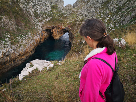 formation of the grallas, Prias, Asturias, Spain,