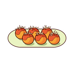 takoyaki is a typical food from japan