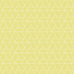 Seamless geometric pattern with white lines on pastel background. Simple vector illustration.