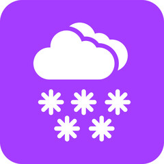 Snow Vector Icon Design Illustration