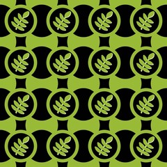 Floral seamless leaves branches pattern for fabrics and packaging and gifts and linens and kids and wrapping paper