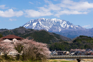 日本の鳥取県の美しい大山