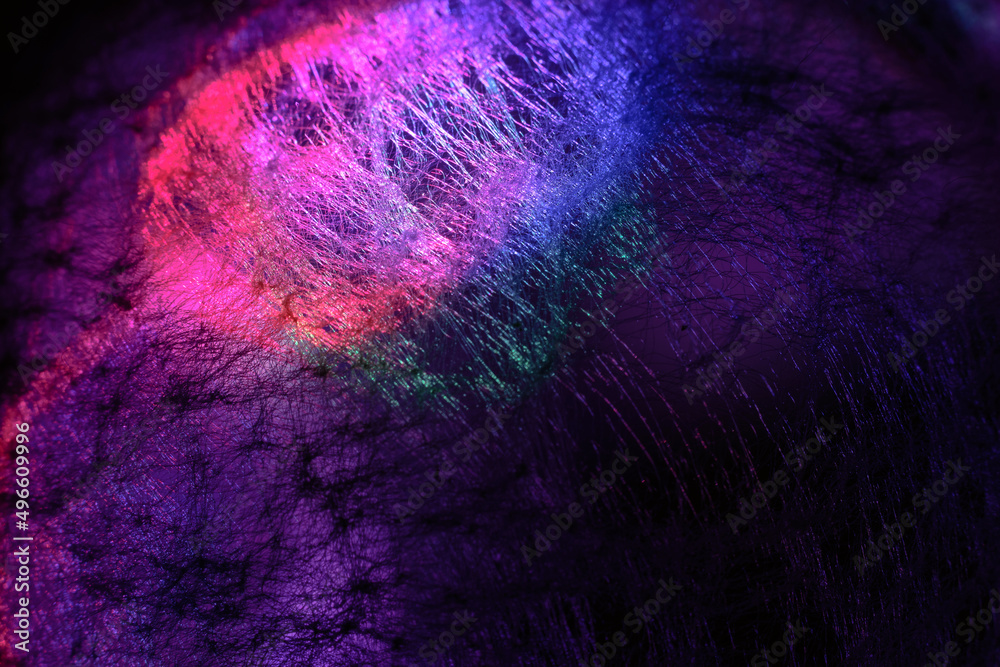 Aufkleber Beautiful abstract web light pastel magic. Background pattern for design. Macro photography view.