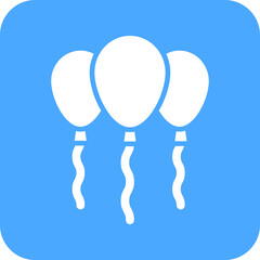 Balloons Vector Icon Design Illustration