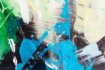 painted abstract background