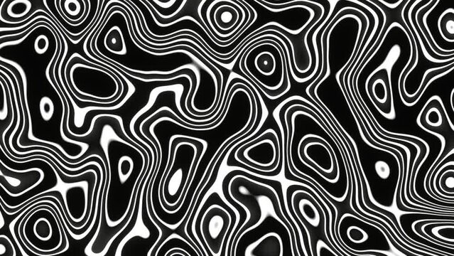 Zebra Pattern Marbling Texture Swirl Waves Background