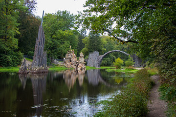 Kromlauerpark - Rakotzbrücke