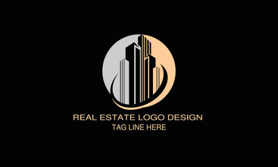 Creative and Ilegant home illustration Logo design

