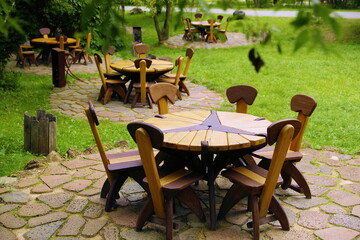 picnic area beautiful gazebo for relaxing and barbecue