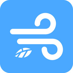 Wind Vector Icon Design Illustration