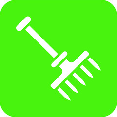 Rake Vector Icon Design Illustration