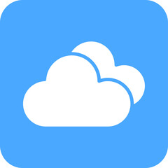 Cloud Vector Icon Design Illustration