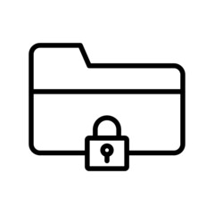 Folder Security Icon