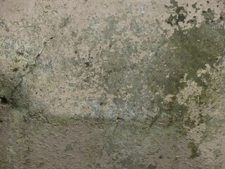 harsh industrial gray rough surface with green mold and rough texture