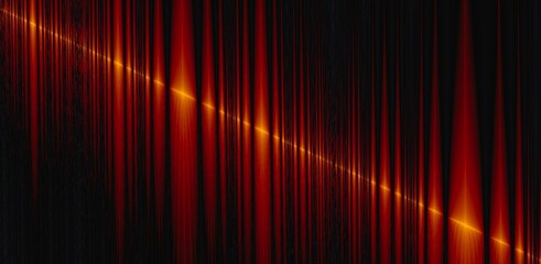 Cosmic background Red Fire Futuristic Art Design