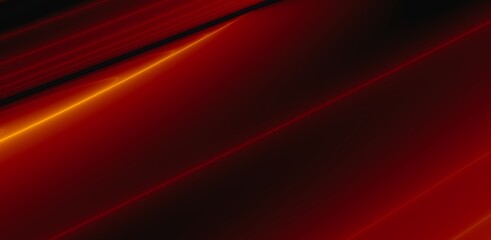 Fototapeta premium Cosmic background Red Fire Futuristic Art Design