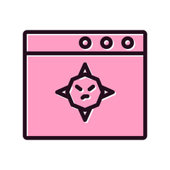 Browser Virus Icon
