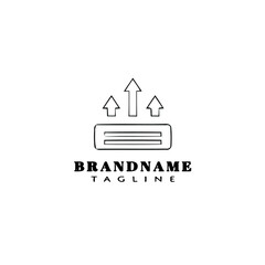 ac logo icon design template cartoon vector illustration