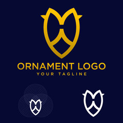 Ornament Logo Vector File 