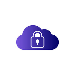 Cloud Security Icon
