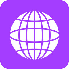 Global Communications Vector Icon Design Illustration