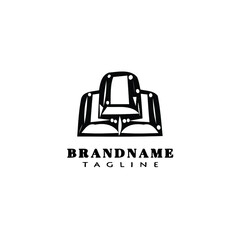 gold bar logo cartoon black icon design vector illustration