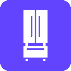 Refrigerator Vector Icon Design Illustration