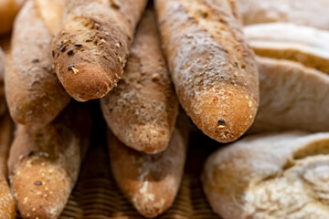 Homemade Loaf of bread fresh