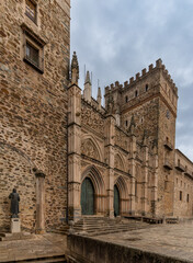 the famous Santa Maria monastery and pilgrimage site in Guadalupe