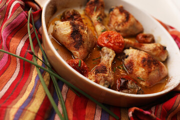 Plat de Poulet aux épices