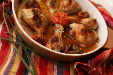 Plat de Poulet aux épices