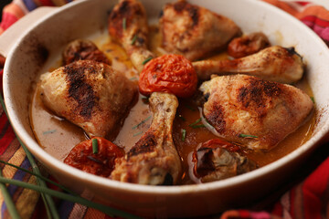 Plat de Poulet aux épices