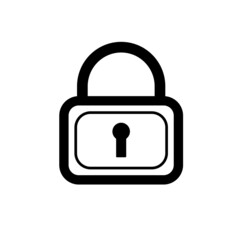 lock icon on web, mobile, ui, computer