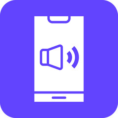 Obraz premium Speaker Vector Icon Design Illustration