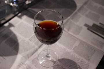 glass of coffee