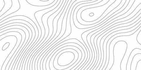Fototapeta premium Abstract design with black and white abstract background. The concept of a conditional geography scheme and the terrain path. Wide size. Map on land vector terrain Illustration .
