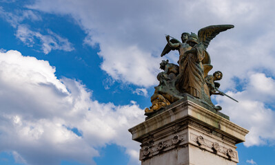 Obraz premium Altar of the Fatherland Statue